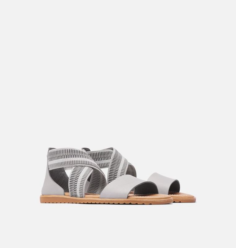 Sandalias Sorel Mujer - Ella™ Flat Gris - 72459-TPMV